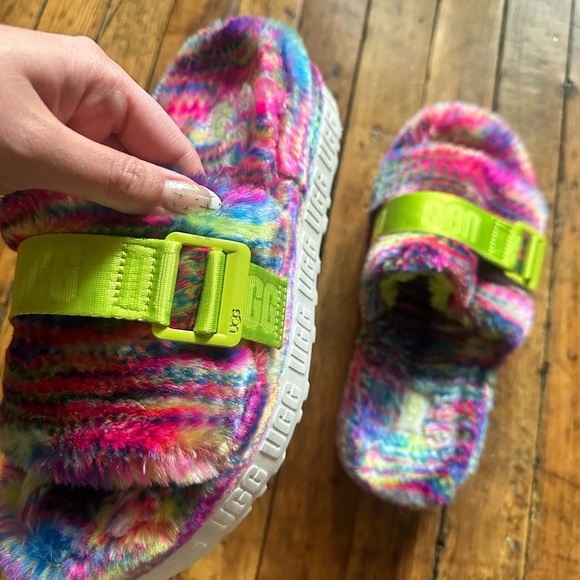 UGG Women’s Fluffita Slipper Size 7 - Picture 3 of 7